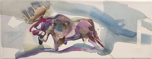 One Blue Moose