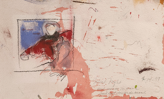 Silent Night - Study Concept For 1997 Holiday Card