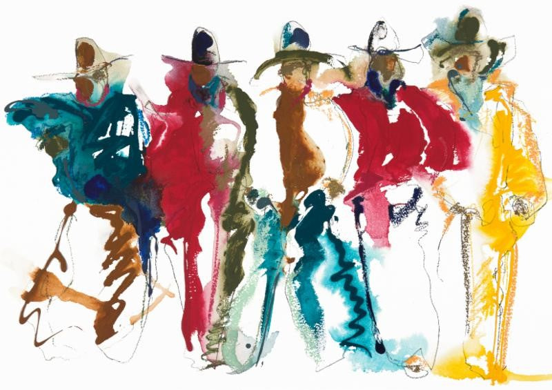 Standing In The Shade of The Wagon - Limited Ed. of 20