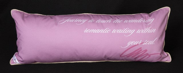 Think Pink Story Back Lumbar Pillow