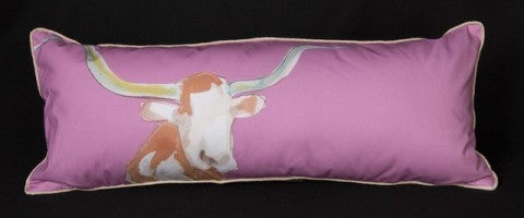 Think Pink Story Back Lumbar Pillow