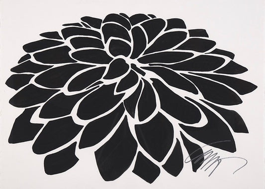 Mum - Black on White