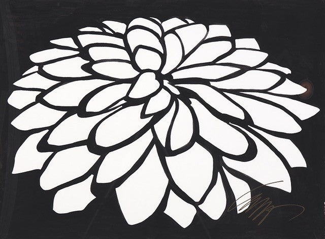 Mum - White on Black