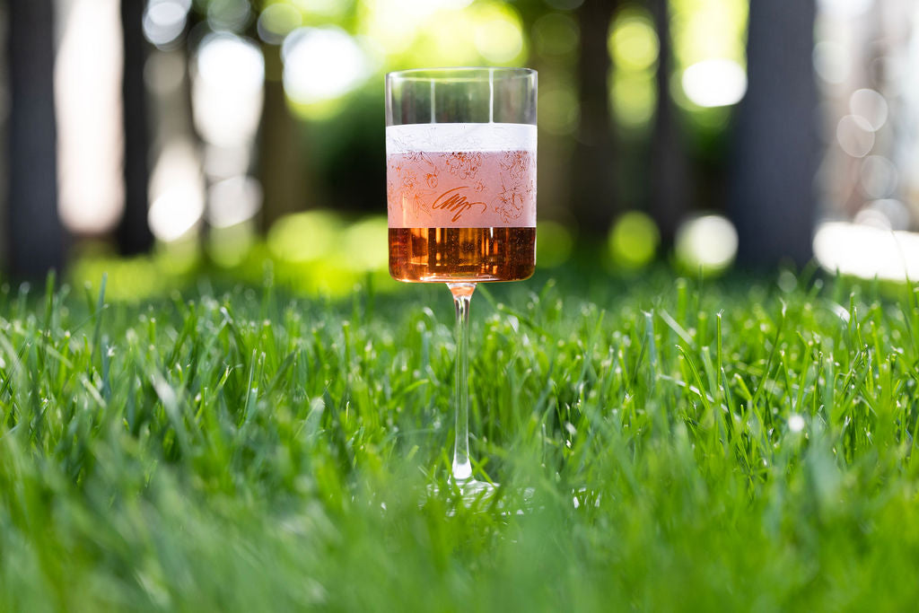 etched wine glasses