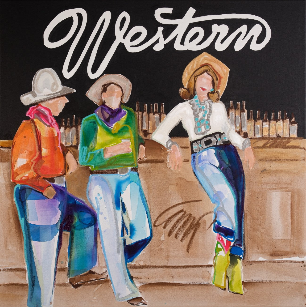 Weekend At The Western Saloon No 1: Friday Night
